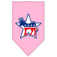 Load image into Gallery viewer, Pet and Dog Bandana Screen Printed, "Democrat"