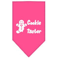 Load image into Gallery viewer, Christmas Pet and Dog Bandana Screen Printed, "Cookie Taster"