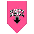 Load image into Gallery viewer, Pet and Dog Bandana Screen Printed, "Happy Meter"