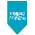 Load image into Gallery viewer, Pet and Dog Bandana Screen Printed, "I Have Issues"