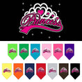 Load image into Gallery viewer, Pet and Dog Bandana Screen Printed, "I'm A Princess"