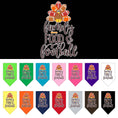 Load image into Gallery viewer, Pet and Dog Bandana Screen Printed, "Family, Food, & Football"
