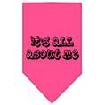 Load image into Gallery viewer, Pet and Dog Bandana Screen Printed, "It's All About Me"