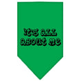 Load image into Gallery viewer, Pet and Dog Bandana Screen Printed, "It's All About Me"