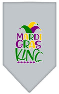 Load image into Gallery viewer, Pet and Dog Bandana Screen Printed, "Mardi Gras King"