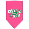 Load image into Gallery viewer, Pet and Dog Bandana Screen Printed, "Kiss Me I'm Irish"