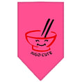 Load image into Gallery viewer, Pet and Dog Bandana Screen Printed, "Miso Cute"