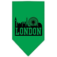 Load image into Gallery viewer, Pet and Dog Bandana Screen Printed, "London Skyline"
