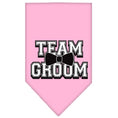 Load image into Gallery viewer, Pet and Dog Bandana Screen Printed, "Team Groom"