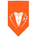Load image into Gallery viewer, Pet and Dog Bandana Screen Printed, "Tuxedo"