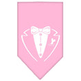 Load image into Gallery viewer, Pet and Dog Bandana Screen Printed, "Tuxedo"