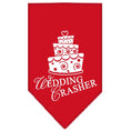 Load image into Gallery viewer, Pet and Dog Bandana Screen Printed, "Wedding Crasher"