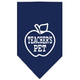 Load image into Gallery viewer, Pet and Dog Bandana Screen Printed, "Teachers Pet"