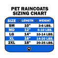 Load image into Gallery viewer, Pet Dog & Cat Hooded Raincoat Blank, Plain