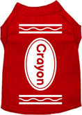 Load image into Gallery viewer, Halloween Pet Dog & Cat Shirt Screen Printed, "Crayon"