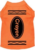 Load image into Gallery viewer, Halloween Pet Dog & Cat Shirt Screen Printed, "Crayon"