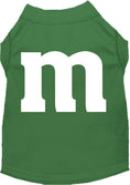 Load image into Gallery viewer, Halloween Pet Dog & Cat Shirt Screen Printed, "The M Costume"