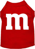 Load image into Gallery viewer, Halloween Pet Dog & Cat Shirt Screen Printed, "The M Costume"