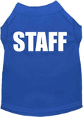 Load image into Gallery viewer, Pet Dog & Cat Shirt Screen Printed, "Staff Costume"