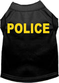 Load image into Gallery viewer, Halloween Pet Dog & Cat Shirt Screen Printed, "Police Costume"