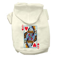 Load image into Gallery viewer, Halloween Pet Hoodie "Queen Of Hearts Costume"
