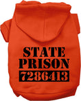 Load image into Gallery viewer, Halloween Pet Hoodie "Inmate Costume"