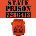 Load image into Gallery viewer, Halloween Pet Hoodie "Inmate Costume"