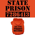 Load image into Gallery viewer, Halloween Pet Hoodie "Inmate Costume"
