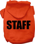 Load image into Gallery viewer, Halloween Pet Costume Hoodie Screen Printed, "Staff"