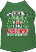 Load image into Gallery viewer, Christmas Pet Dog & Cat Shirt, "Have Yourself A Furry Little Christmas"