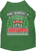 Load image into Gallery viewer, Christmas Pet Dog & Cat Shirt, "Have Yourself A Furry Little Christmas"