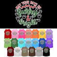 Load image into Gallery viewer, Christmas Pet Dog and Cat Shirt Screen Printed, "Furry & Bright"
