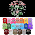 Load image into Gallery viewer, Christmas Pet Dog and Cat Shirt Screen Printed, "Furry & Bright"