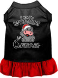 Load image into Gallery viewer, Christmas Pet Dress "I Want A Hippopotamus For Christmas"