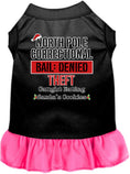 Load image into Gallery viewer, Christmas Pet Dress "North Pole Correctional"