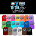 Load image into Gallery viewer, Hanukkah Pet Dog and Cat Shirt Screen Printed, "Oy To The World"