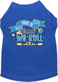 Load image into Gallery viewer, Hanukkah Pet Dog and Cat Shirt Screen Printed, "This Is How We Roll"