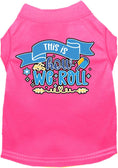 Load image into Gallery viewer, Hanukkah Pet Dog and Cat Shirt Screen Printed, "This Is How We Roll"