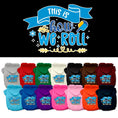 Load image into Gallery viewer, Hanukkah Pet, Dog and Cat Hoodie Screen Printed, "This Is How We Roll"
