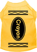 Load image into Gallery viewer, Halloween Pet Dog & Cat Shirt Screen Printed, "Crayon"