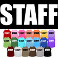 Load image into Gallery viewer, Pet Dog & Cat Shirt Screen Printed, "Staff Costume"