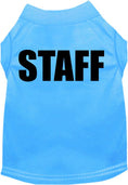Load image into Gallery viewer, Pet Dog & Cat Shirt Screen Printed, "Staff Costume"