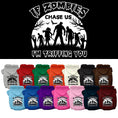 Load image into Gallery viewer, Halloween Pet Hoodie "If Zombies Chase Us, I'm Tripping You"