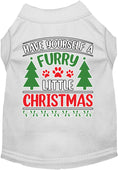 Load image into Gallery viewer, Christmas Pet Dog & Cat Shirt, "Have Yourself A Furry Little Christmas"