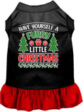 Load image into Gallery viewer, Christmas Pet Dress "Have Yourself A Furry Little Christmas"