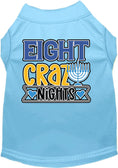 Load image into Gallery viewer, Hanukkah Pet Dog and Cat Shirt Screen Printed, "Eight Crazy Nights"