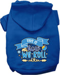 Load image into Gallery viewer, Hanukkah Pet, Dog and Cat Hoodie Screen Printed, "This Is How We Roll"