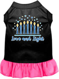 Load image into Gallery viewer, Hanukkah Pet Dress "Love and Light"
