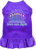 Load image into Gallery viewer, Hanukkah Pet Dress "Love and Light"