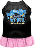 Load image into Gallery viewer, Hanukkah Pet Dress "This Is How We Roll"